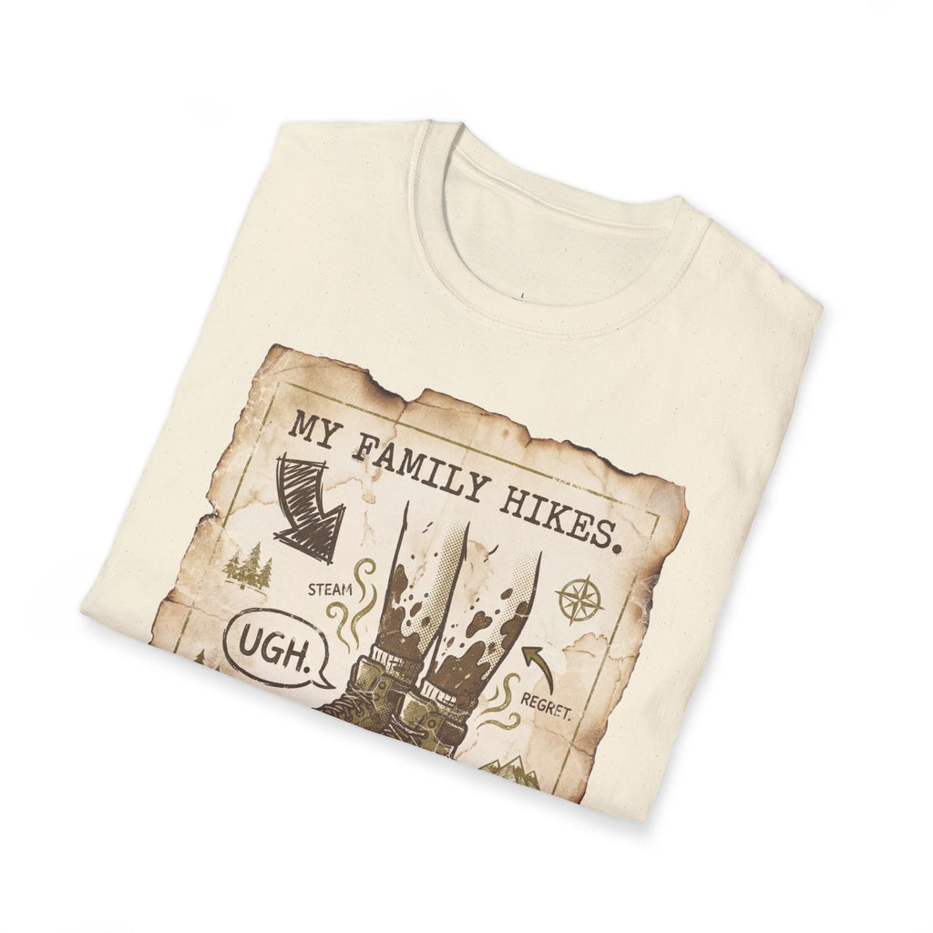 Printify T-Shirt Hikes i Survive