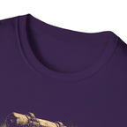 Printify T-Shirt Hiking Raccoon