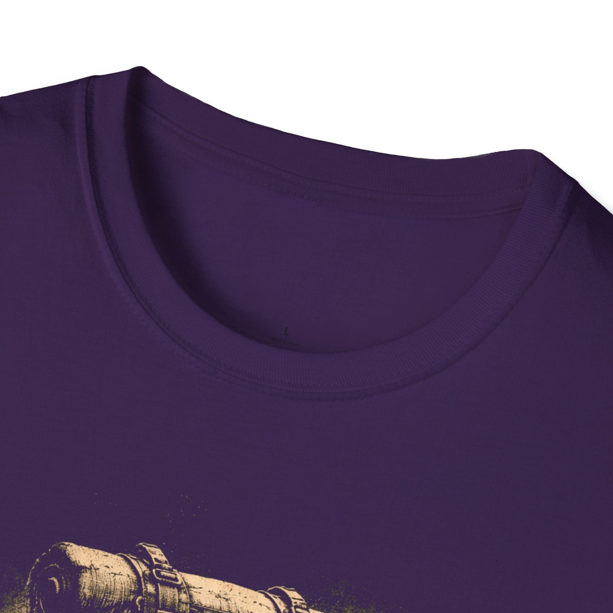 Printify T-Shirt Hiking Raccoon