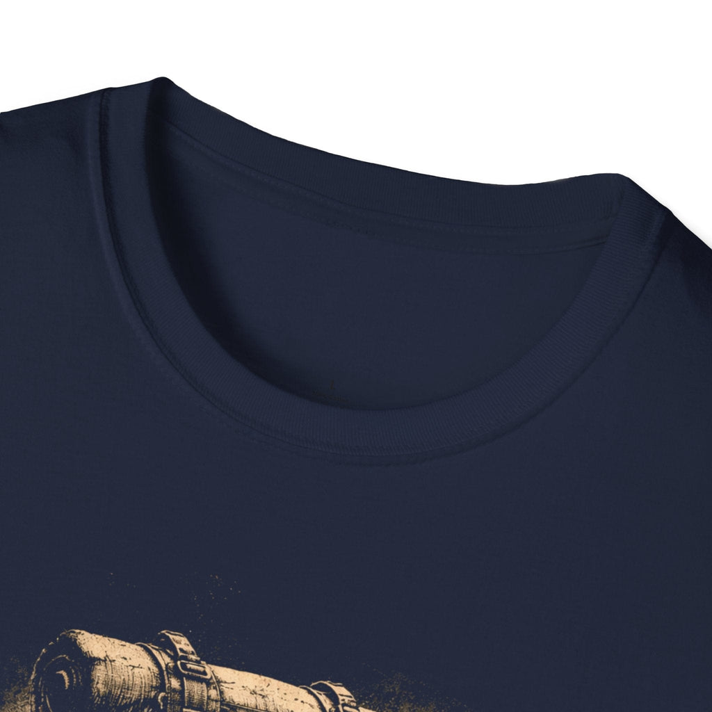 Printify T-Shirt Hiking Raccoon