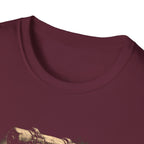 Printify T-Shirt Hiking Raccoon