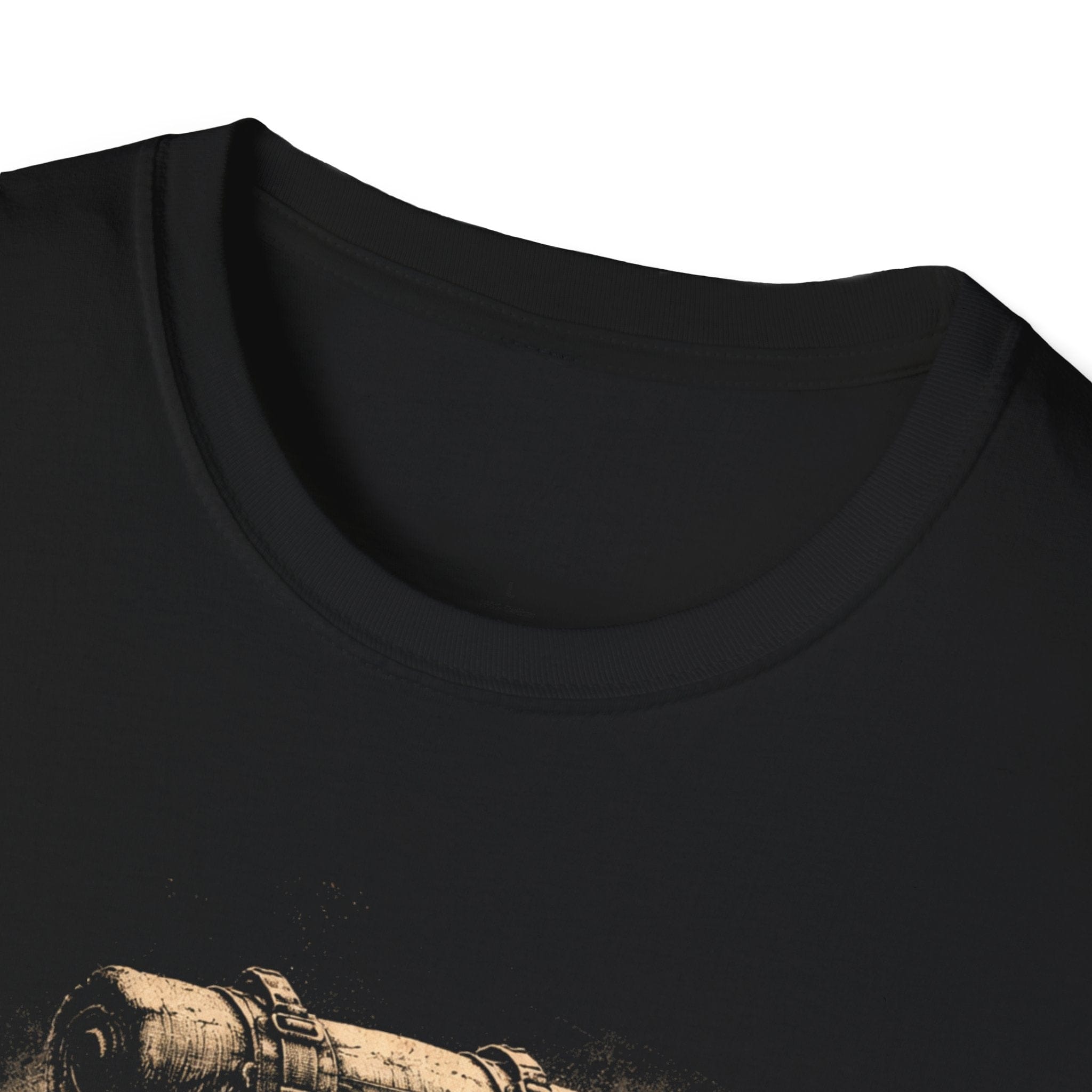Printify T-Shirt Hiking Raccoon