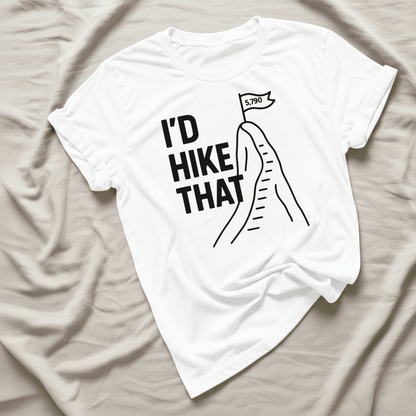 Printify T-Shirt I'd Hike That, Angels Peak