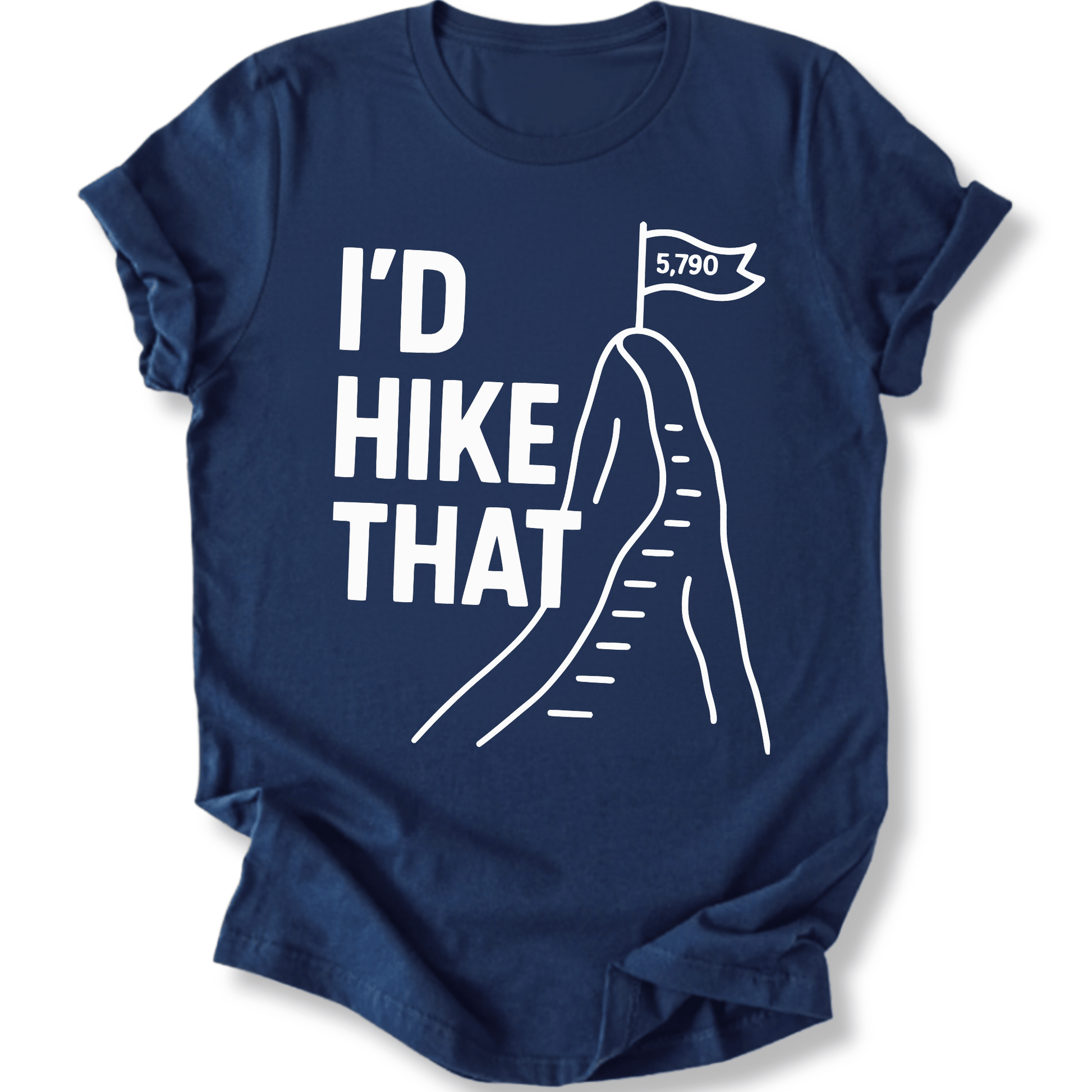 Printify T-Shirt I'd Hike That, Angels Peak