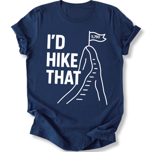 Printify T-Shirt I'd Hike That, Angels Peak