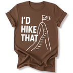 Printify T-Shirt I'd Hike That, Angels Peak