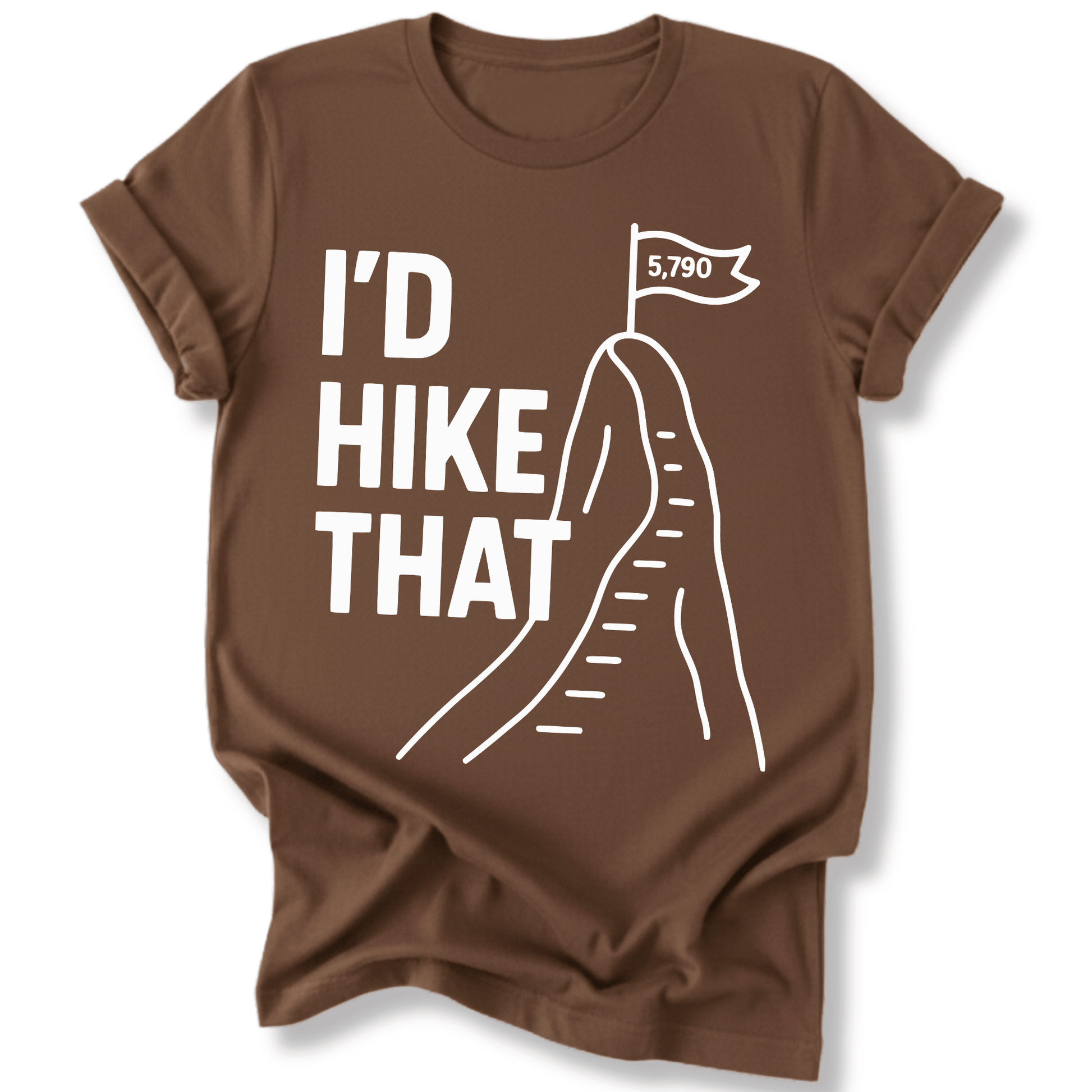 Printify T-Shirt I'd Hike That, Angels Peak