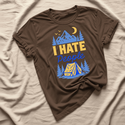 Printify T-Shirt I hate people