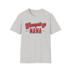 Printify T-Shirt Ice Grey / S Camping MAMA