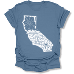 Printify T-Shirt Indigo Blue / S California Whale Tail T-Shirt