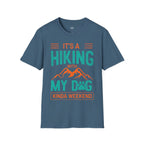 Printify T-Shirt Indigo Blue / S Copy of Hiking with my dog