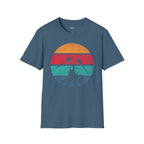 Printify T-Shirt Indigo Blue / S Retro Sunset Roasted Marshmallows