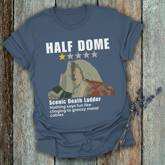 Printify T-Shirt Indigo Blue / S Scenic Death Ladder