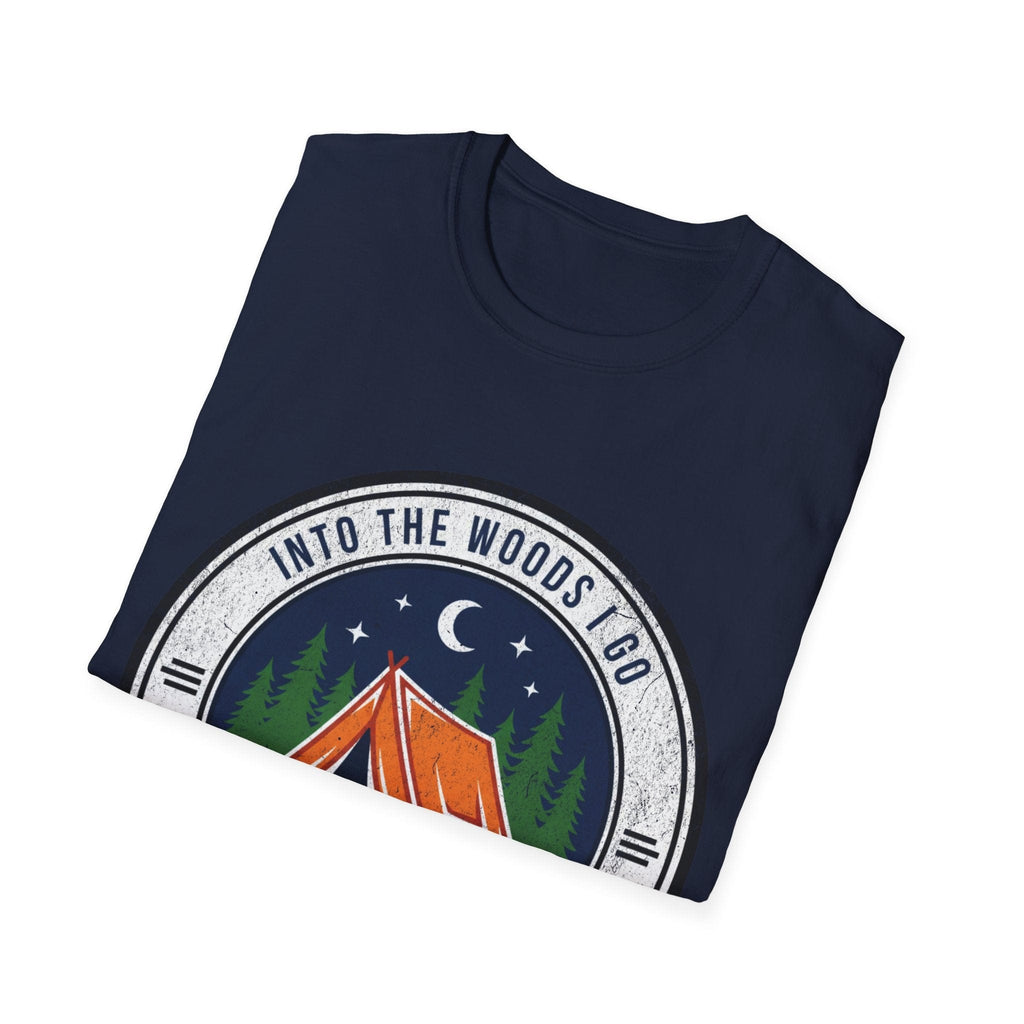 Printify T-Shirt Into the Woods i Go