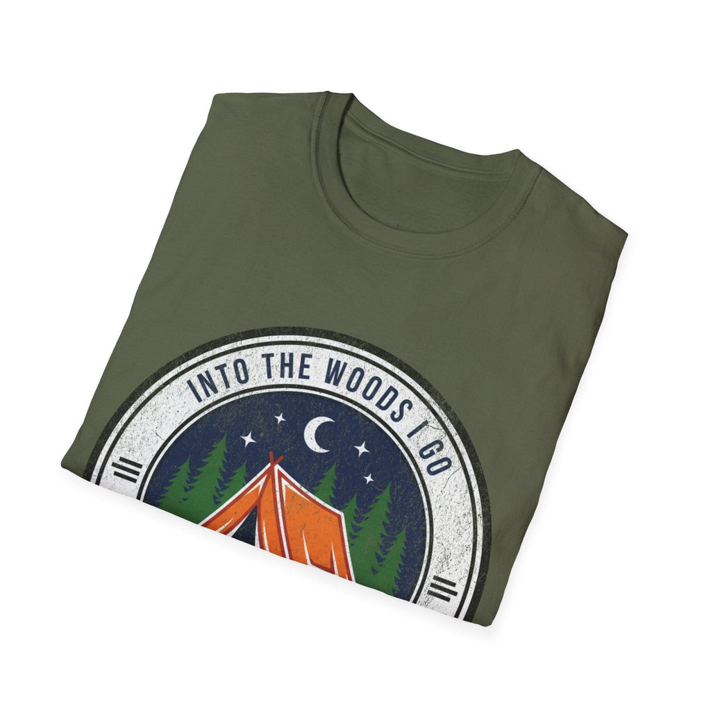 Printify T-Shirt Into the Woods i Go
