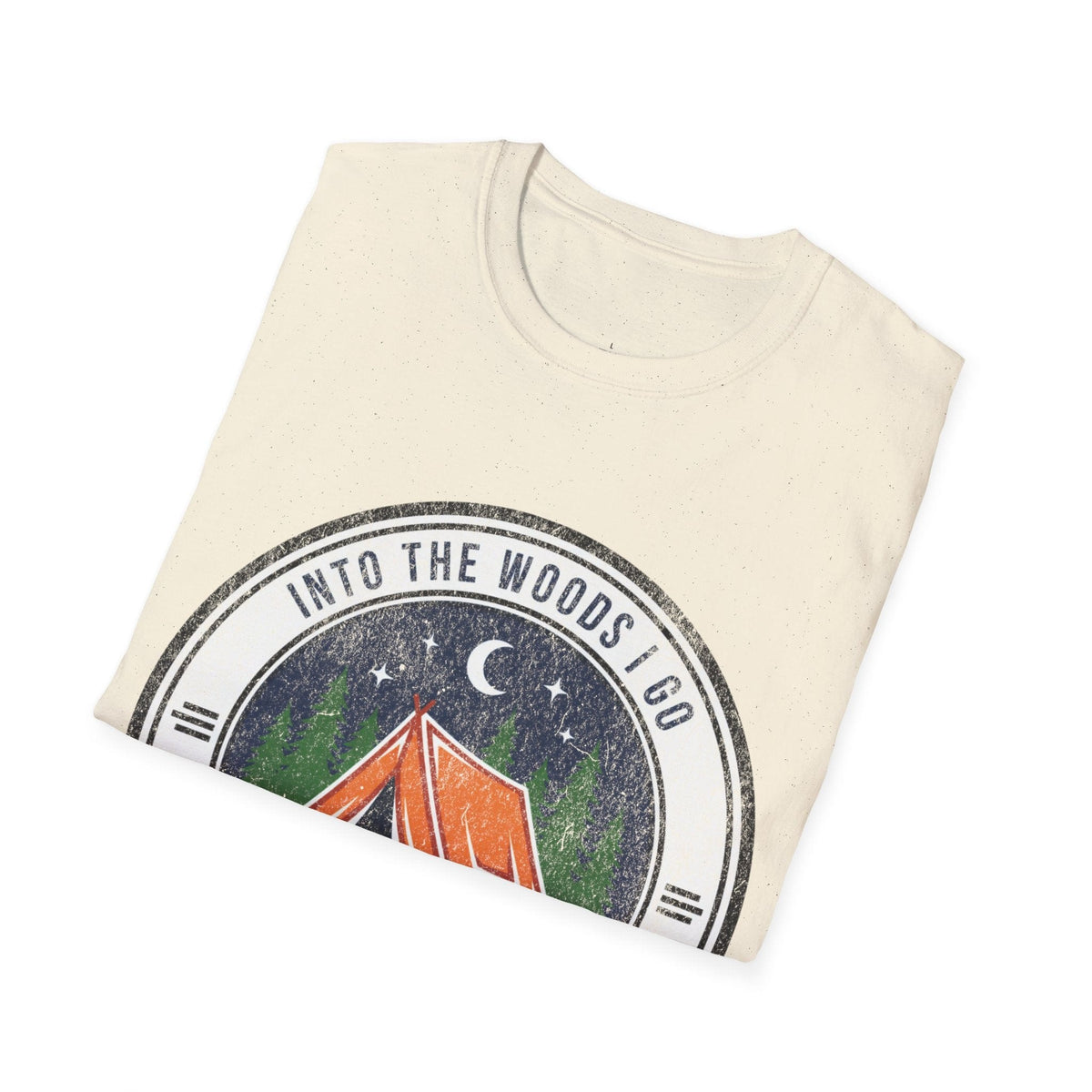 Printify T-Shirt Into the Woods i Go
