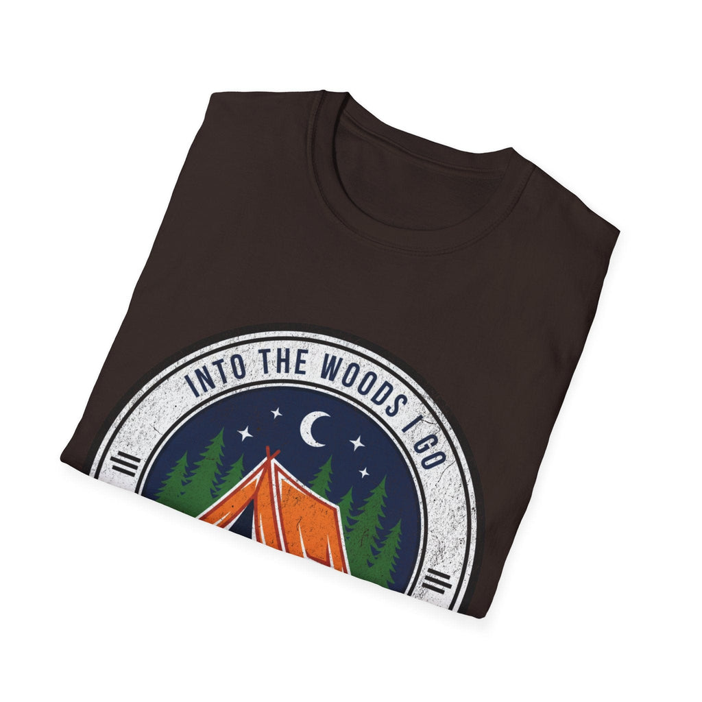 Printify T-Shirt Into the Woods i Go