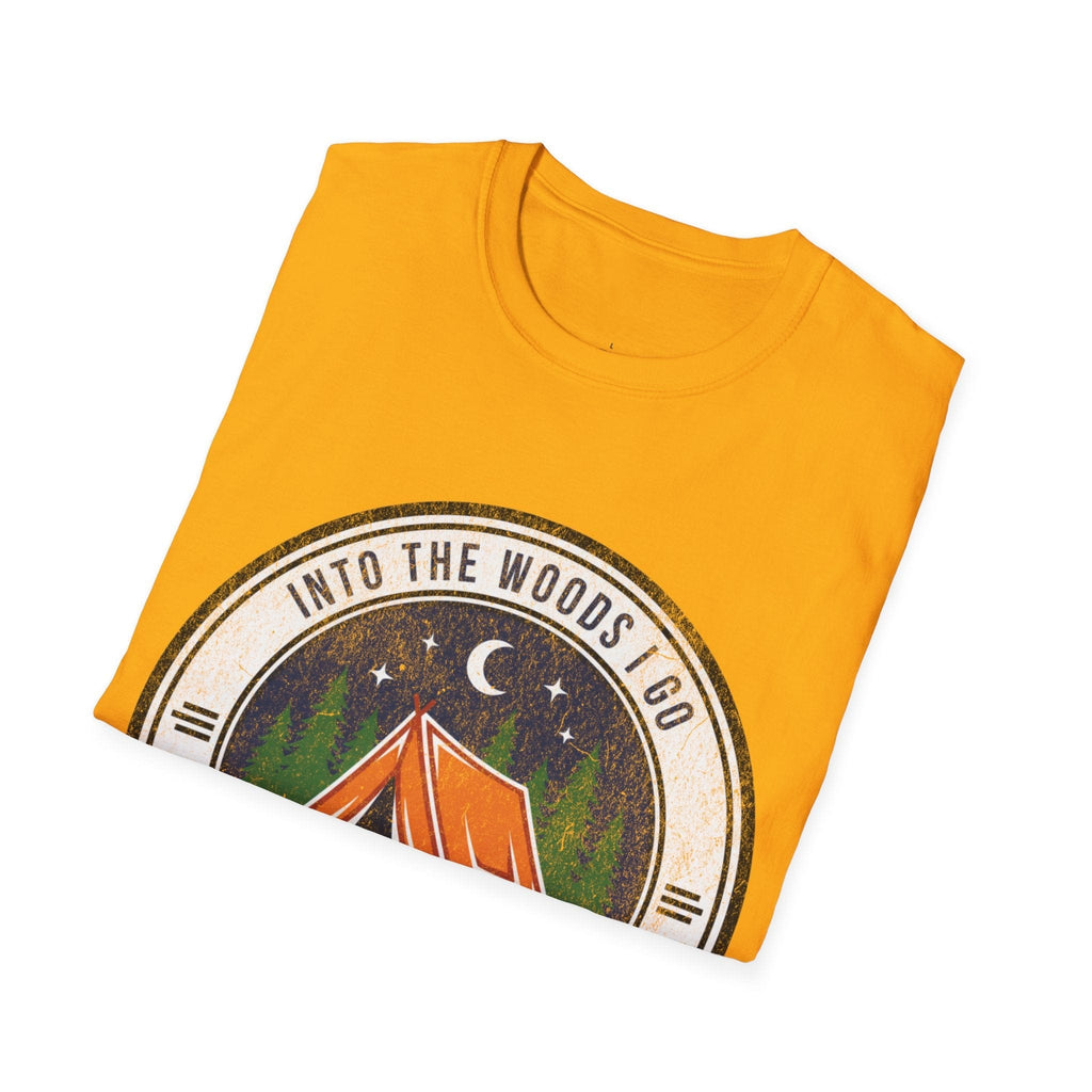 Printify T-Shirt Into the Woods i Go