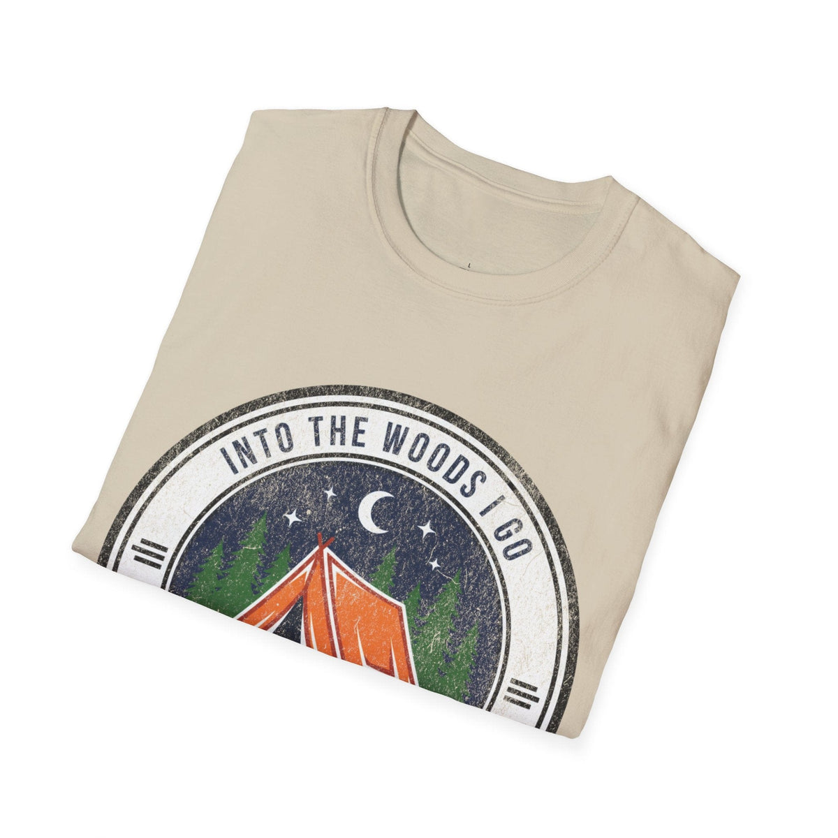 Printify T-Shirt Into the Woods i Go