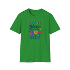 Printify T-Shirt Irish Green / S Bloom Outside Flowers T-Shirt