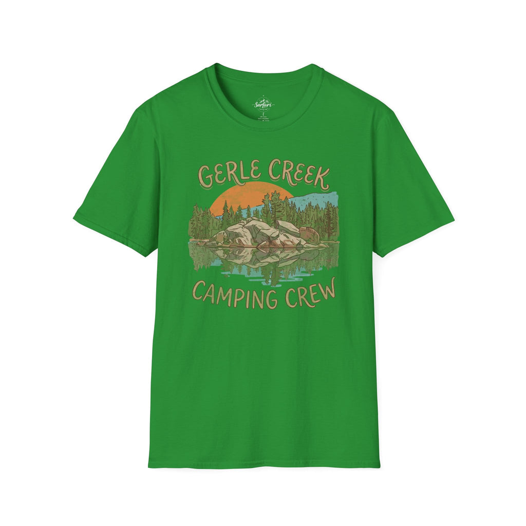 Printify T-Shirt Irish Green / S Camping Crew JOE