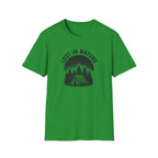 Printify T-Shirt Irish Green / S Camping in Nature T-Shirt