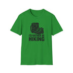 Printify T-Shirt Irish Green / S Glittery Backpack Silhouette T-Shirt