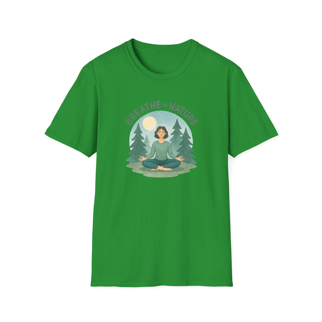 Printify T-Shirt Irish Green / S Meditation in Nature T-Shirt