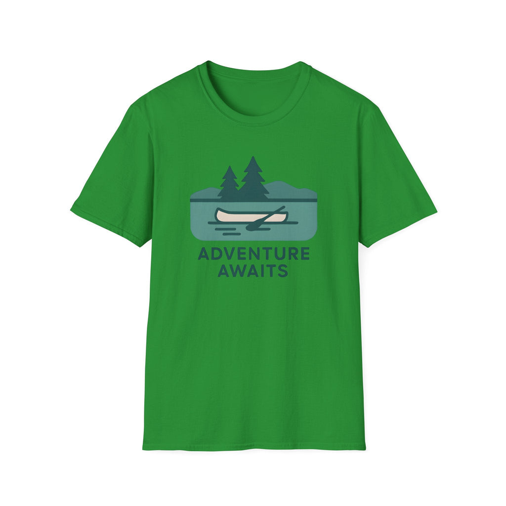 Printify T-Shirt Irish Green / S Outdoor Adventure Awaits T-Shirt