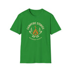 Printify T-Shirt Irish Green / S Outdoor Campfire Nights T-Shirt