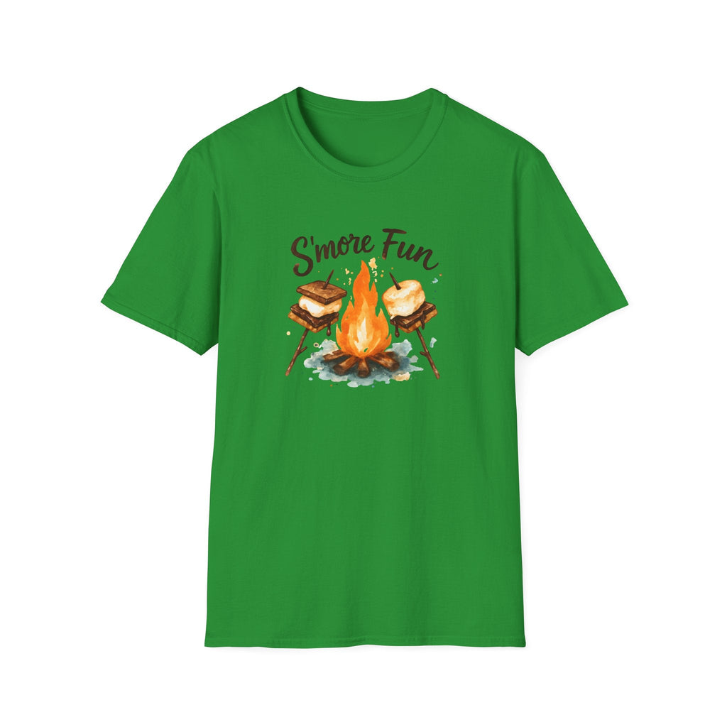 Printify T-Shirt Irish Green / S S'more Fun Campfire T-Shirt