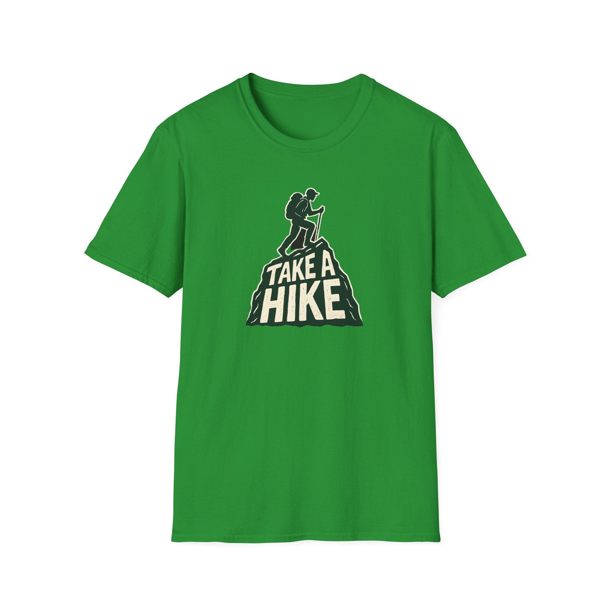 Printify T-Shirt Irish Green / S Take a Hike T-Shirt