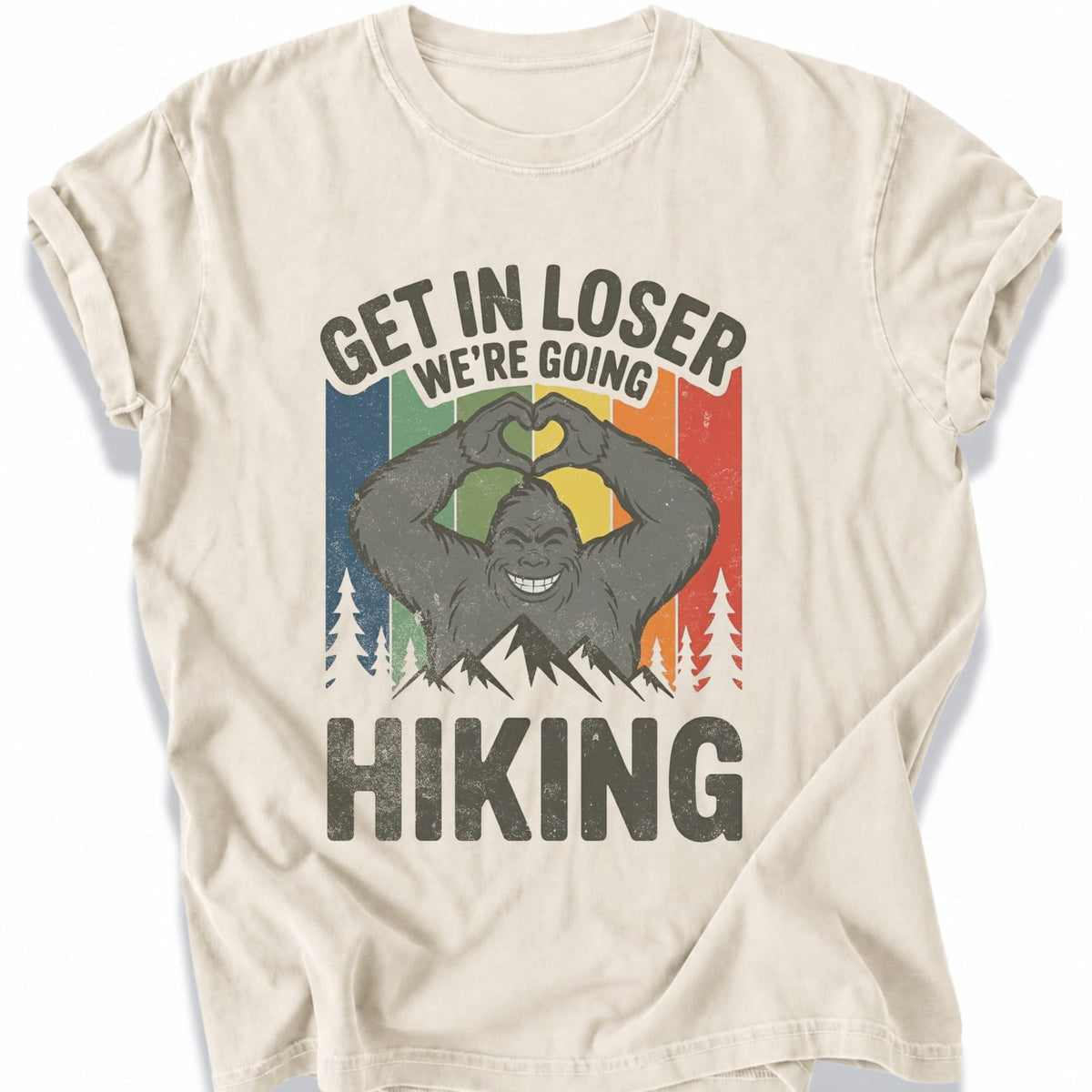 Printify T-Shirt Ivory / S Bigfoot Vibes T-Shirt