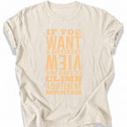 Printify T-Shirt Ivory / S Different Mountain T-Shirt
