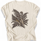 Printify T-Shirt Ivory / S Fern & Banana Sluf T-Shir T-Shirt