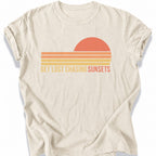 Printify T-Shirt Ivory / S Golden Hour T-Shirt