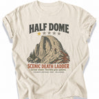 Printify T-Shirt Ivory / S Half Dome One Star