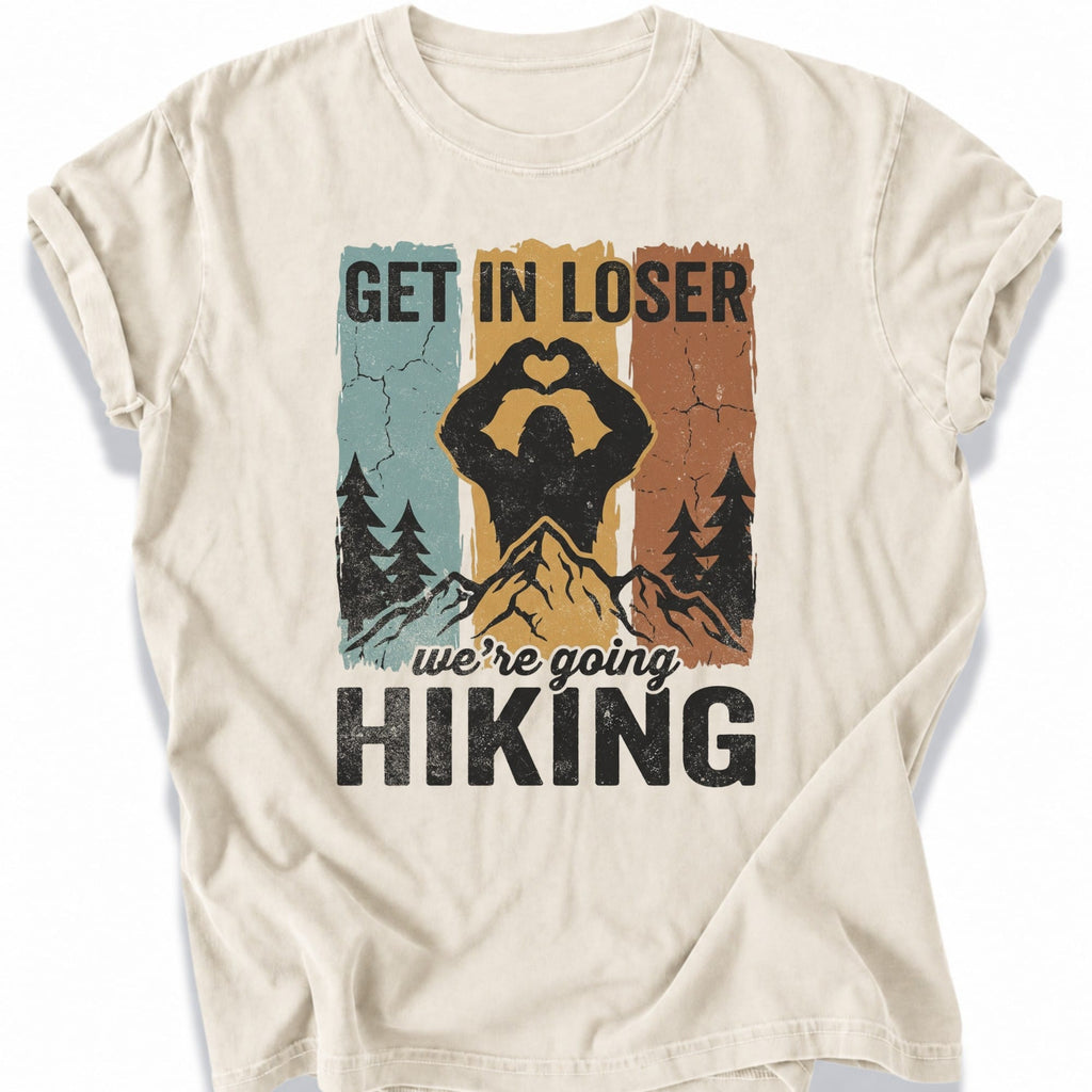 Printify T-Shirt Ivory / S Mountain Heart T-Shirt