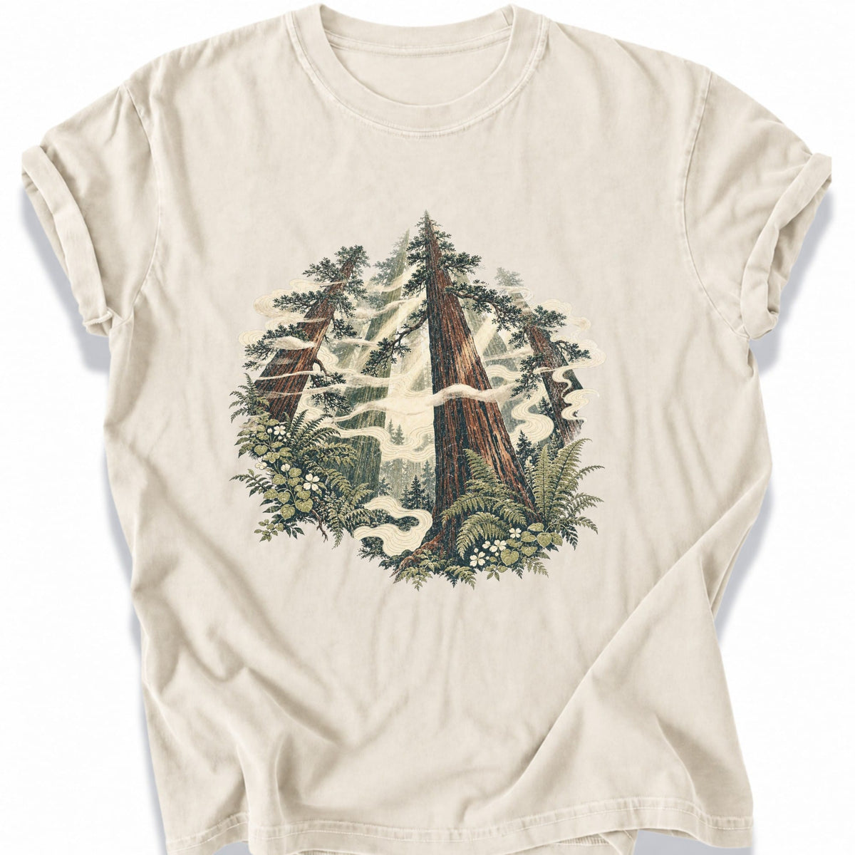 Printify T-Shirt Ivory / S Old Growth T-Shirt