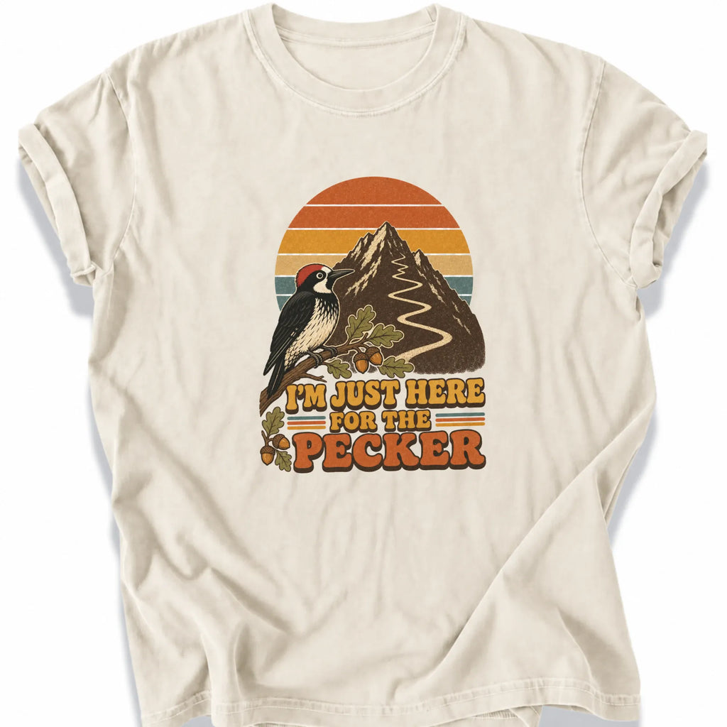 Printify T-Shirt Ivory / S Peaks Peckers Bigfoot - Retro Pecker (1)