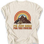 Printify T-Shirt Ivory / S Peaks Peckers Bigfoot - Retro Pecker