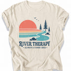 Printify T-Shirt Ivory / S River Therapy T-Shirt