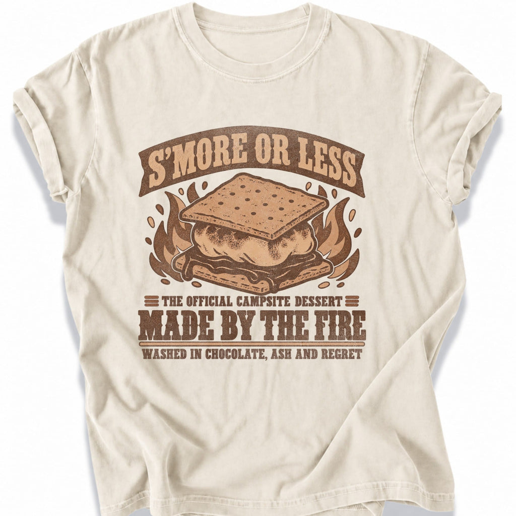 Printify T-Shirt Ivory / S S'more Or Less T-Shirt
