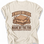 Printify T-Shirt Ivory / S S'more Or Less T-Shirt