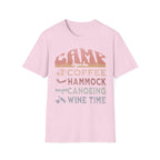 Printify T-Shirt Light Pink / S Camp Agenda