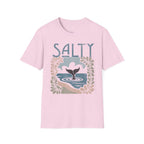 Printify T-Shirt Light Pink / S Salty Whale Tail