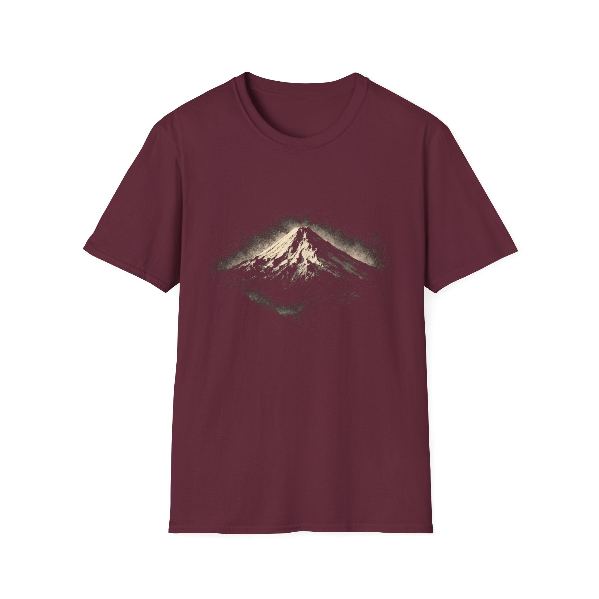 Printify T-Shirt Maroon / S Cascades