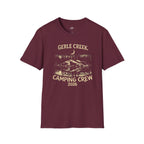 Printify T-Shirt Maroon / S Gerle Creek Camping Crew 2026