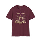 Printify T-Shirt Maroon / S Gerle Creek Camping Crew 2026