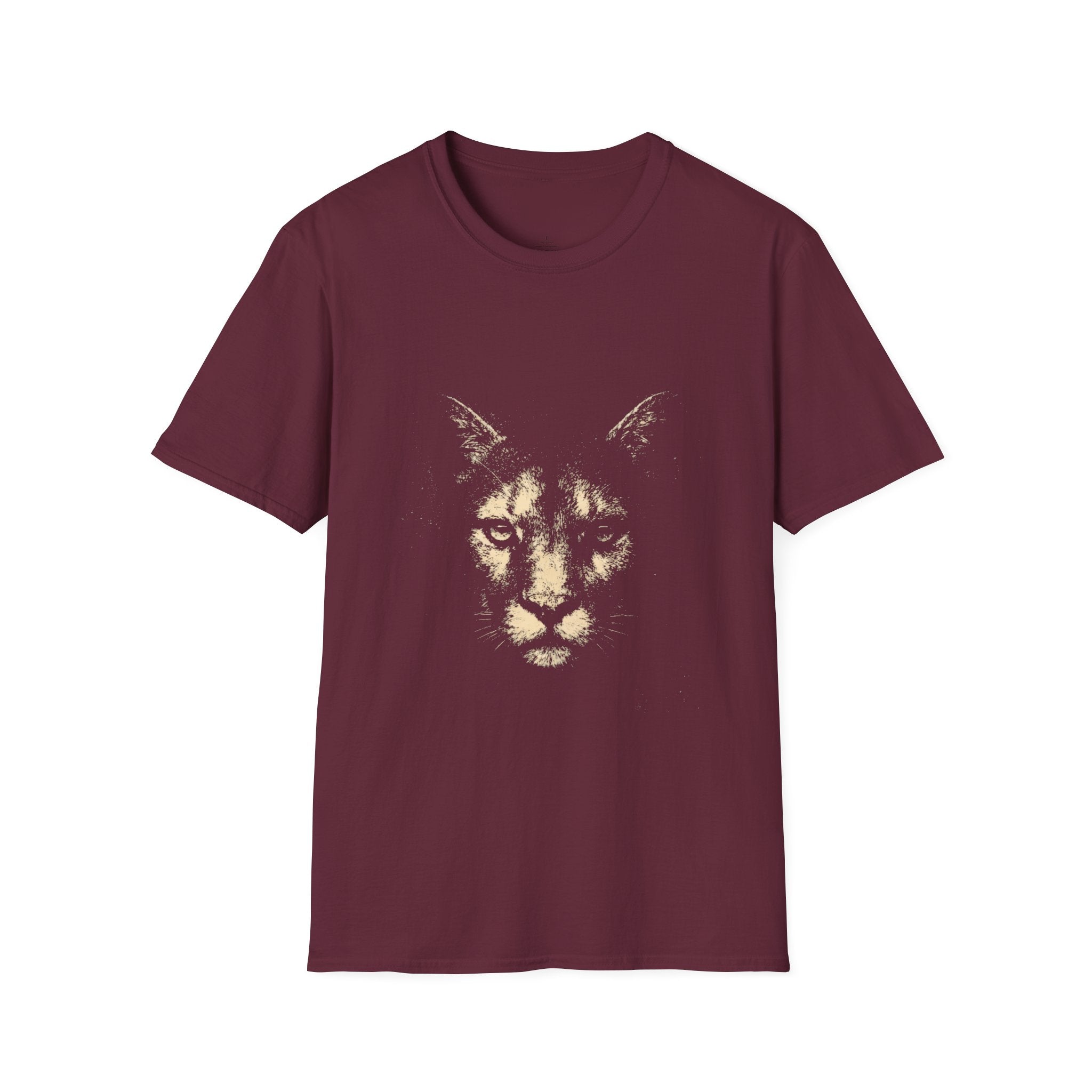 Printify T-Shirt Maroon / S Lion